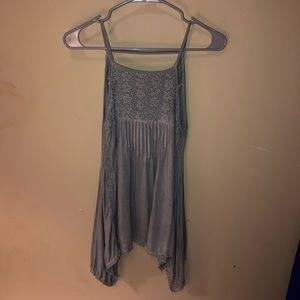 Altar’d State long Grey tank top